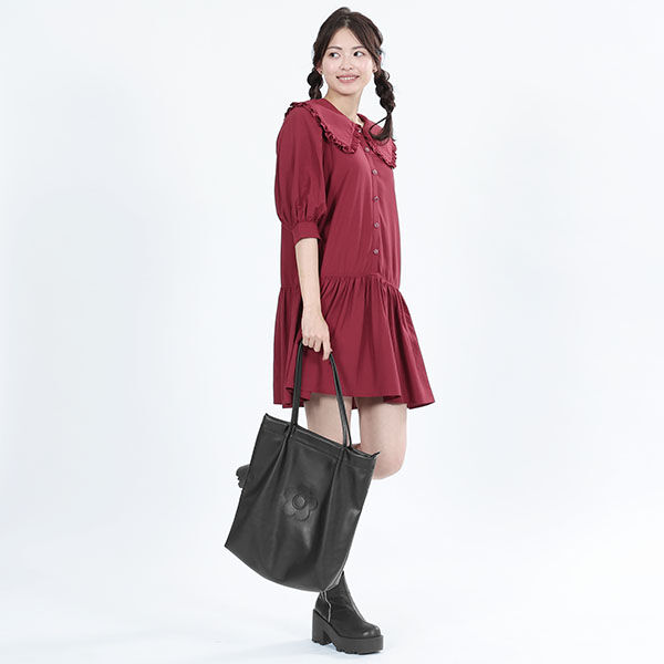 MARY QUANT「デイジーパッチソフト トート」|トートバッグ|