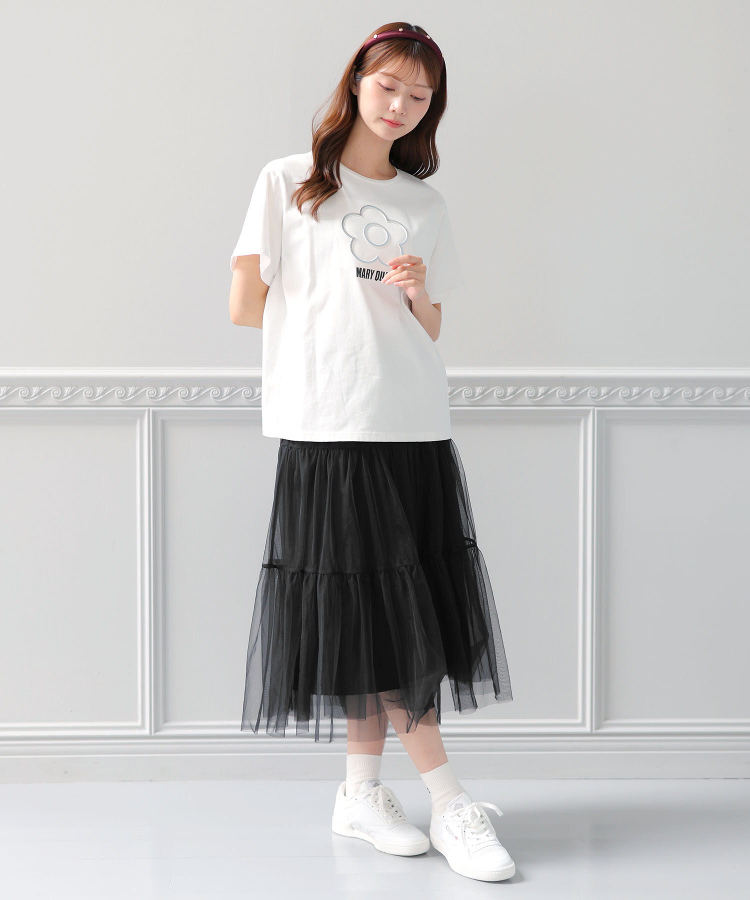 MARY QUANT「ベーシックリブ ソックス」|ソックス|