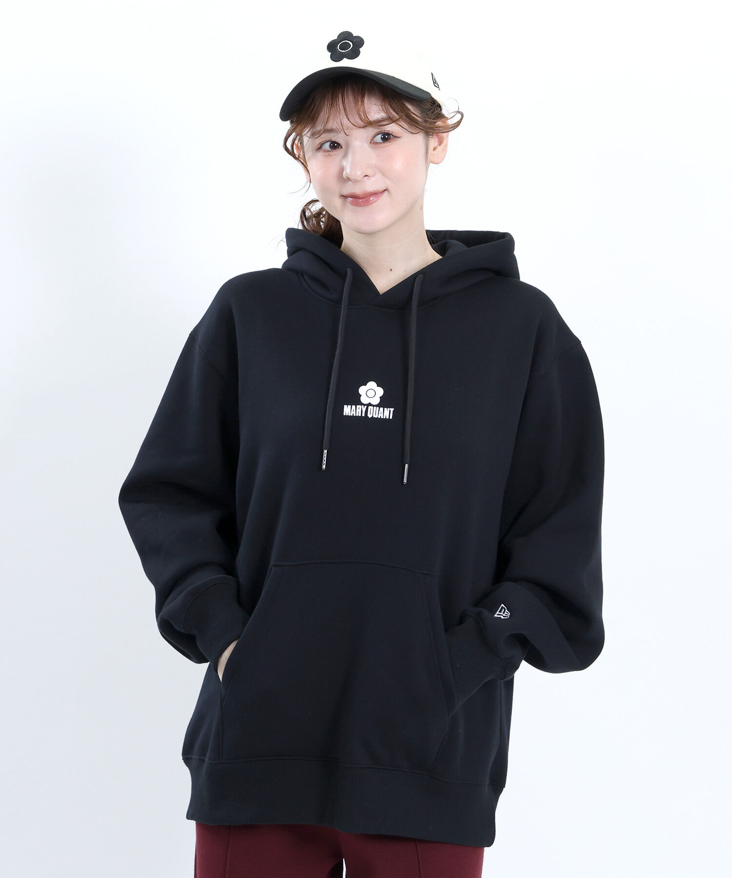 MARY QUANT「NEW ERA&times;MARY QUANT パーカ」|パーカー|ブラック