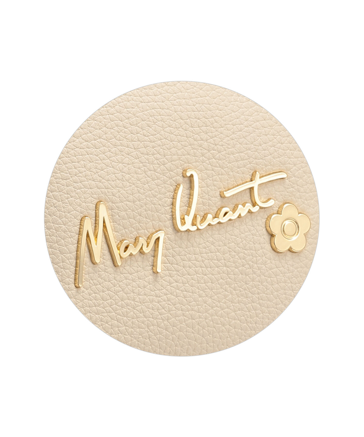 MARY QUANT「メタルサインロゴ バネクチポーチ」|ポーチ|