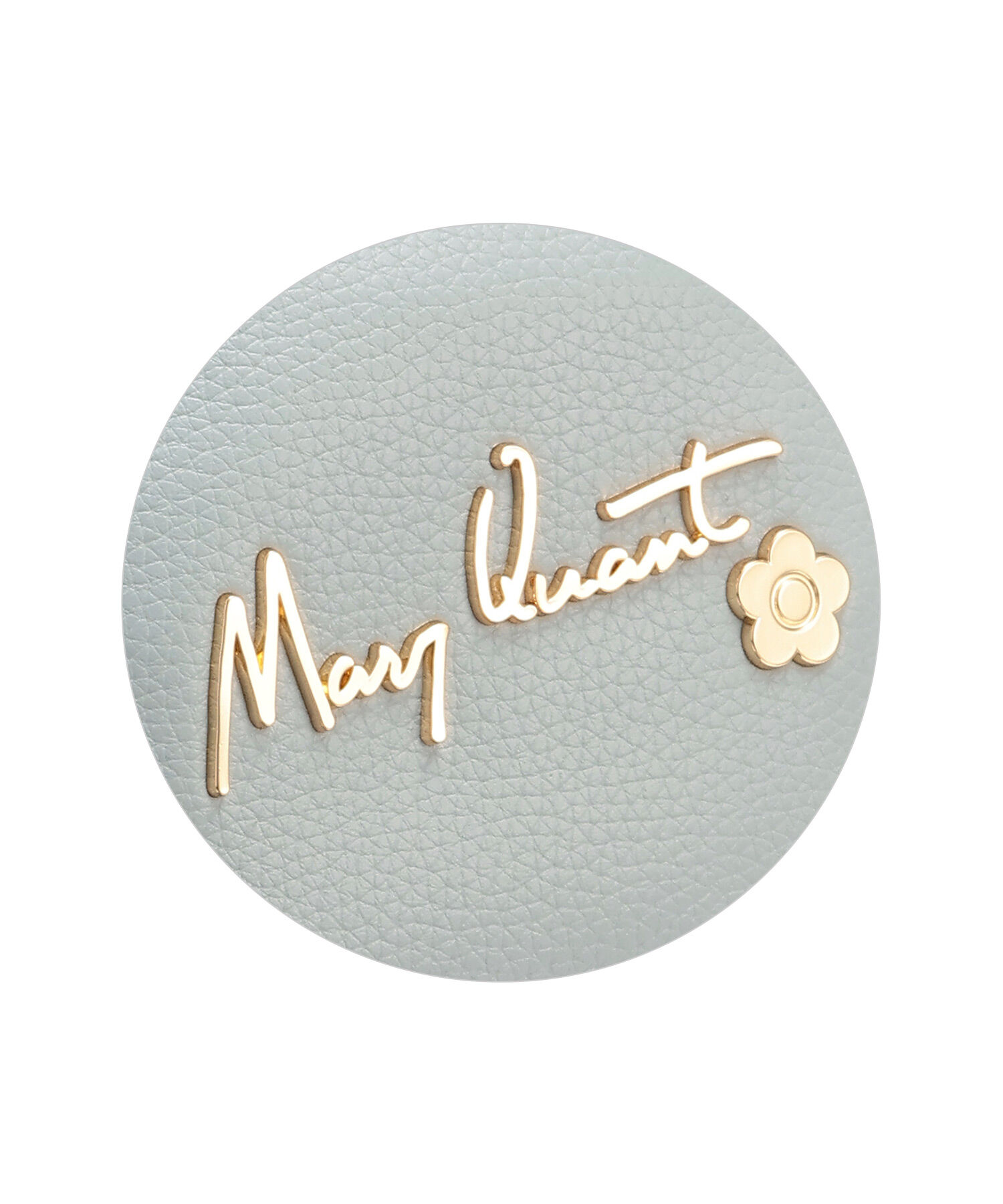 MARY QUANT「メタルサインロゴ バネクチポーチ」|ポーチ|