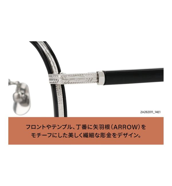  「Zoff｜UNITED ARROWS ユナイテッドアローズ  オーバル型 メガネ |  レンズ交換券付」|メガネ|
