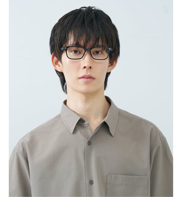  「Men's BASIC (メンズ･ベーシック) ウェリントン型 メガネ | レンズ交換券付」|メガネ|
