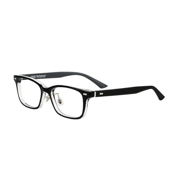  「Men's BASIC (メンズ･ベーシック) ウェリントン型 メガネ | レンズ交換券付」|メガネ|