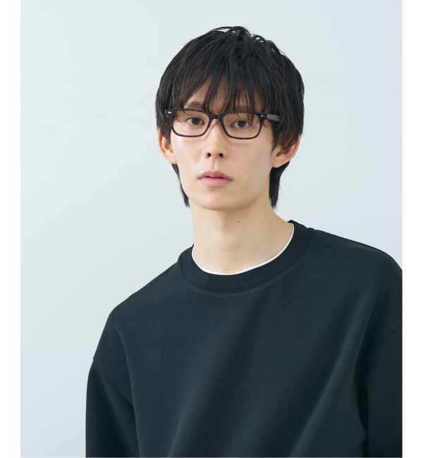  「Men's BASIC (メンズ･ベーシック) ウェリントン型 メガネ | レンズ交換券付」|メガネ|