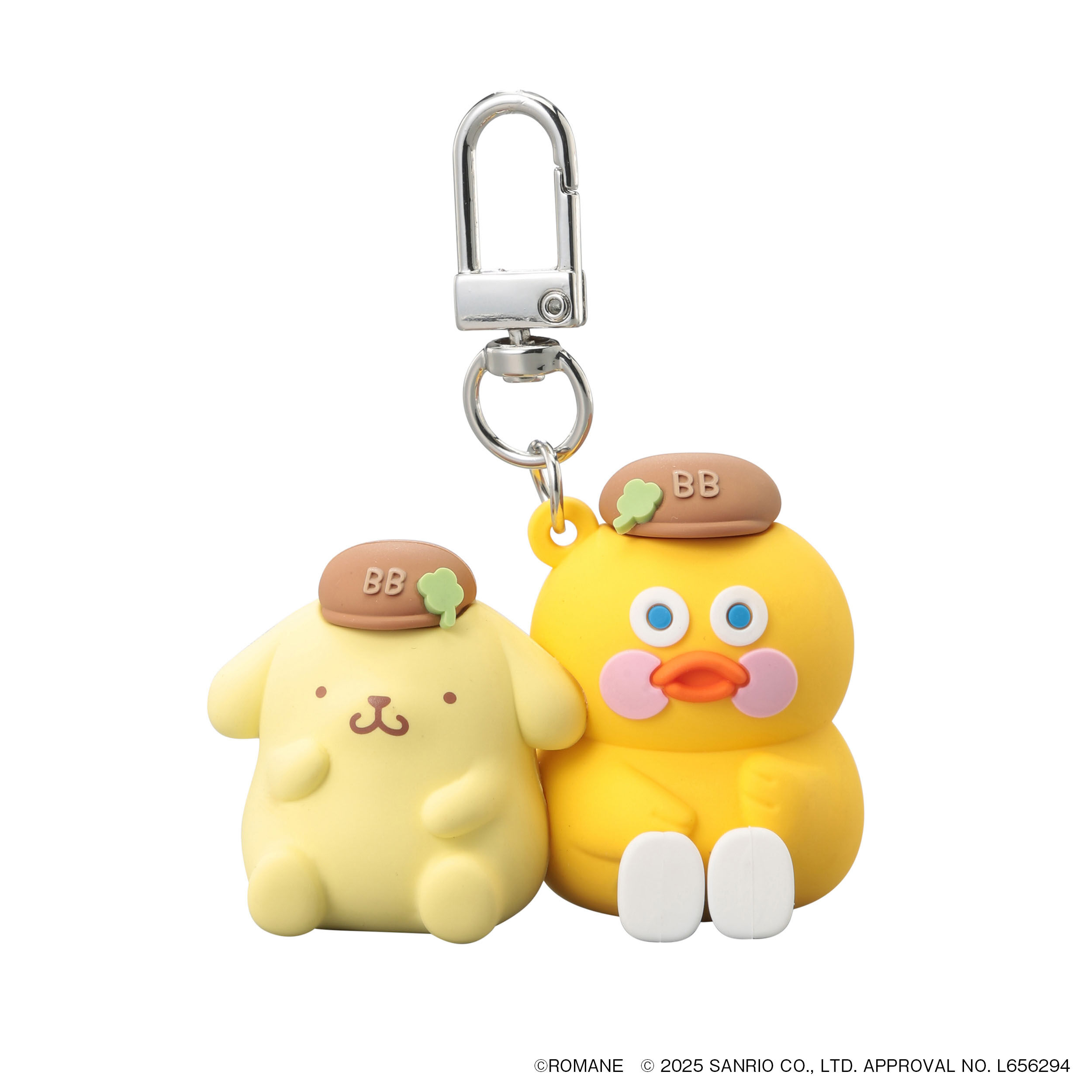 Bonnes fetes「ＰＶＣマスコットキーホルダー／ブランチブラザーｘサンリオキャラクターズ」|チャーム・キーホルダー|B