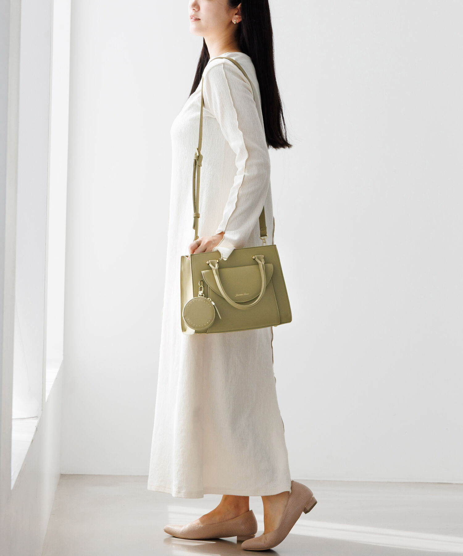 Jewelna Rose「Jewelna Rose ヴィクシー ハンドバッグ コンパクトバッグ 16232」|ショルダー・メッセンジャー|