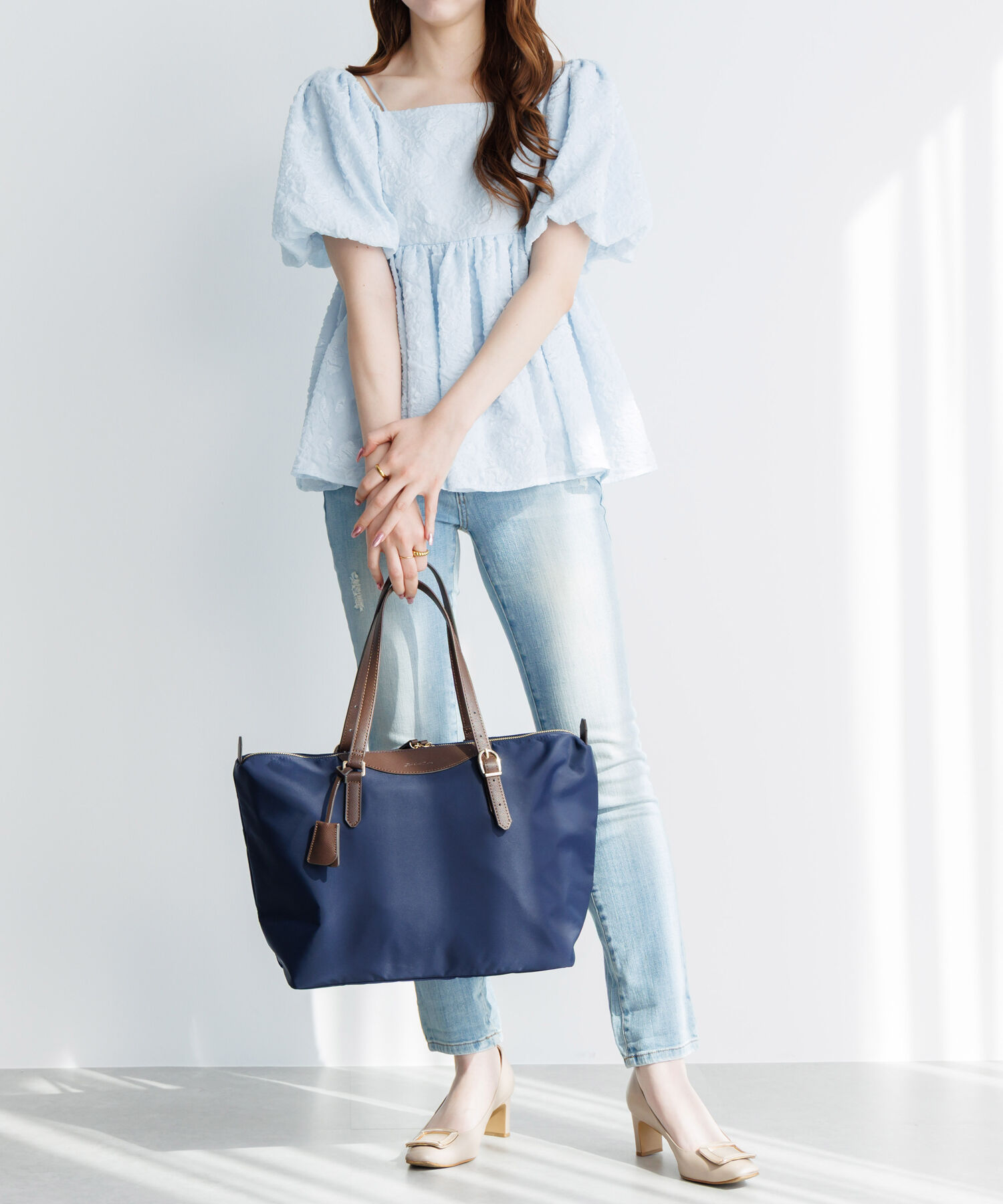 Jewelna Rose「トートバッグ ビジネス Jewelna Rose ラヴィーナ フォールディングトートバッグ A4サイズ 16291」|トートバッグ|