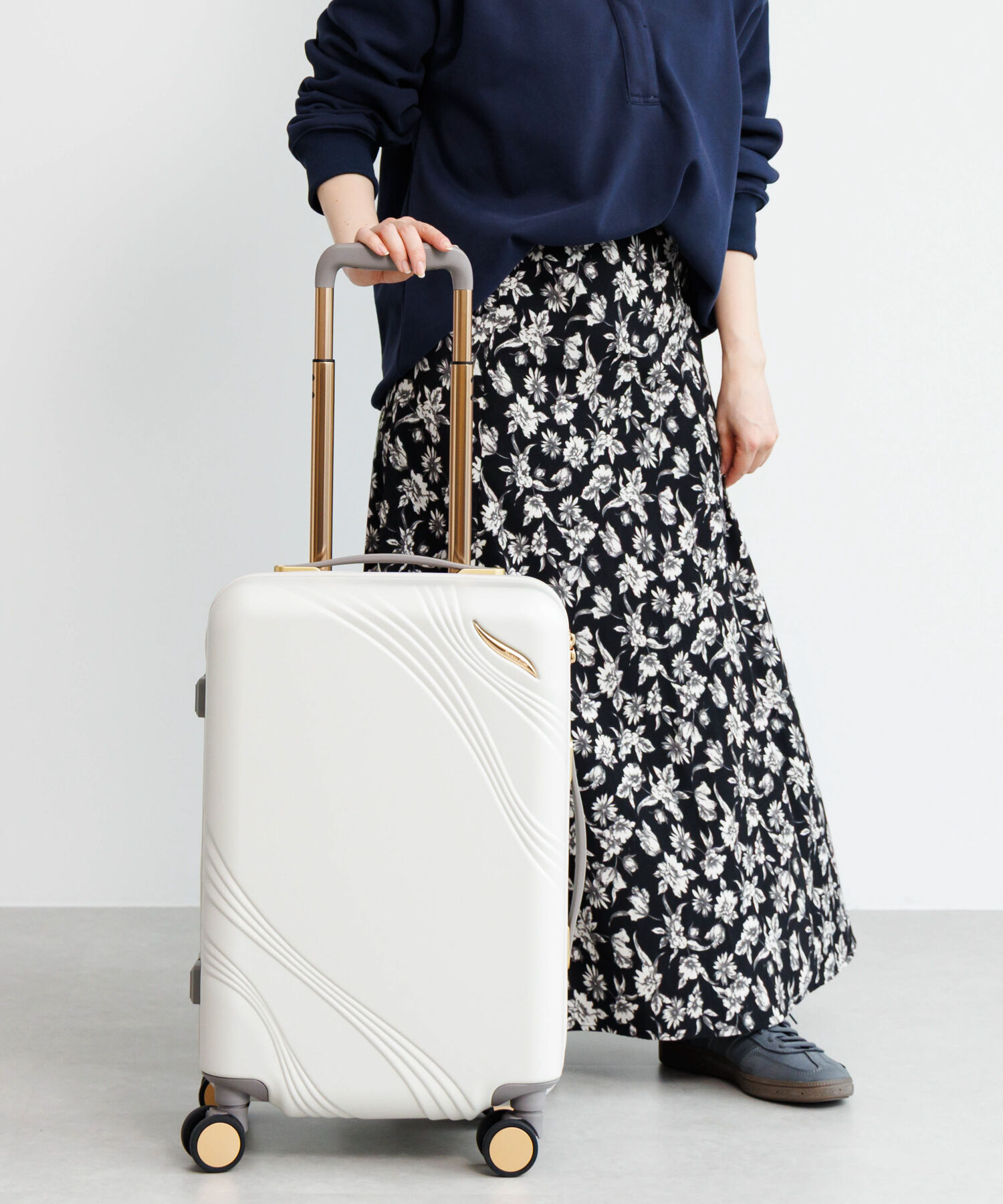 Jewelna Rose「Jewelna Rose メリエル スーツケース キャリーケース Sサイズ 35L 機内持ち込み 09371」|キャリーケース|