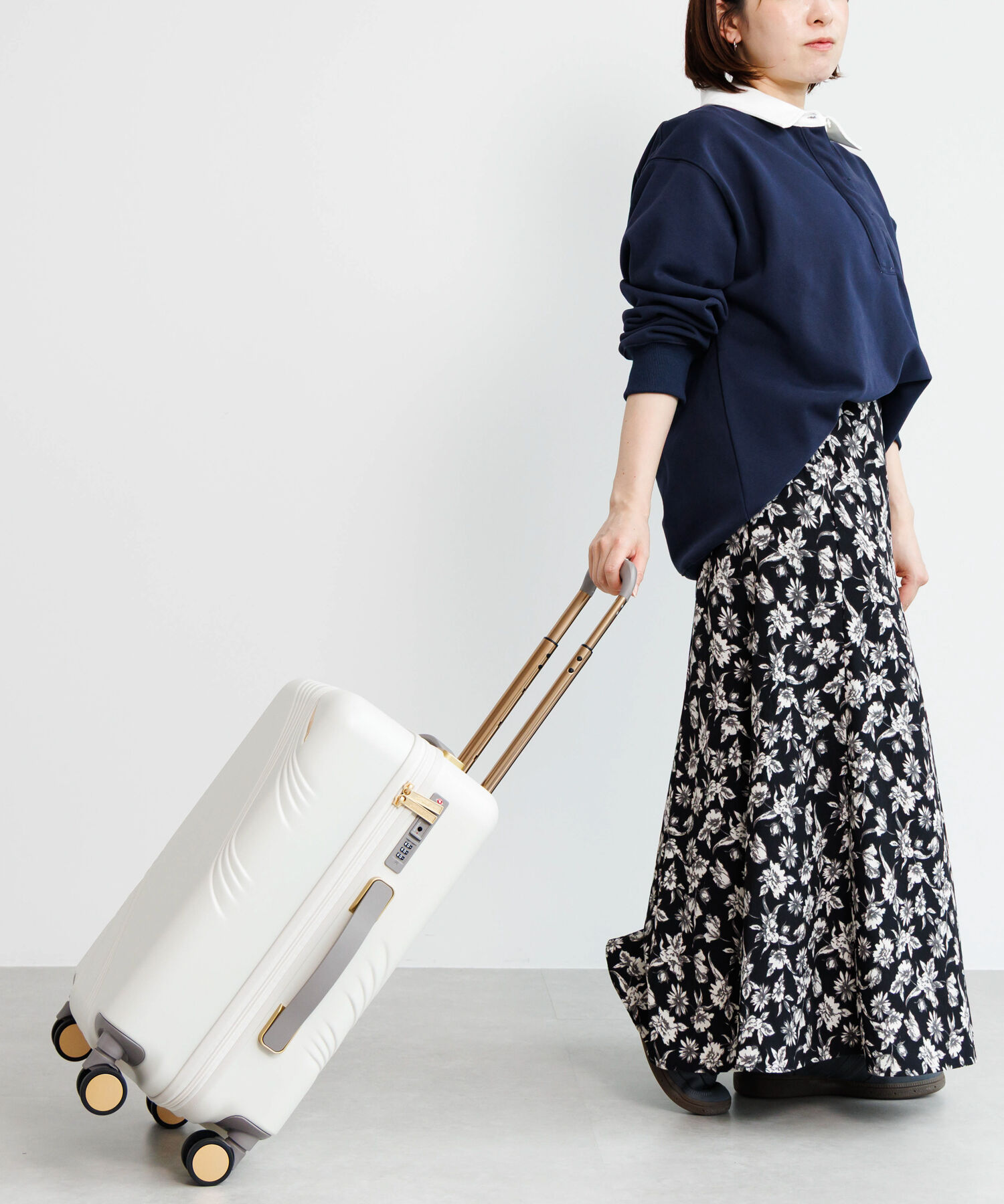 Jewelna Rose「Jewelna Rose メリエル スーツケース キャリーケース Sサイズ 35L 機内持ち込み 09371」|キャリーケース|