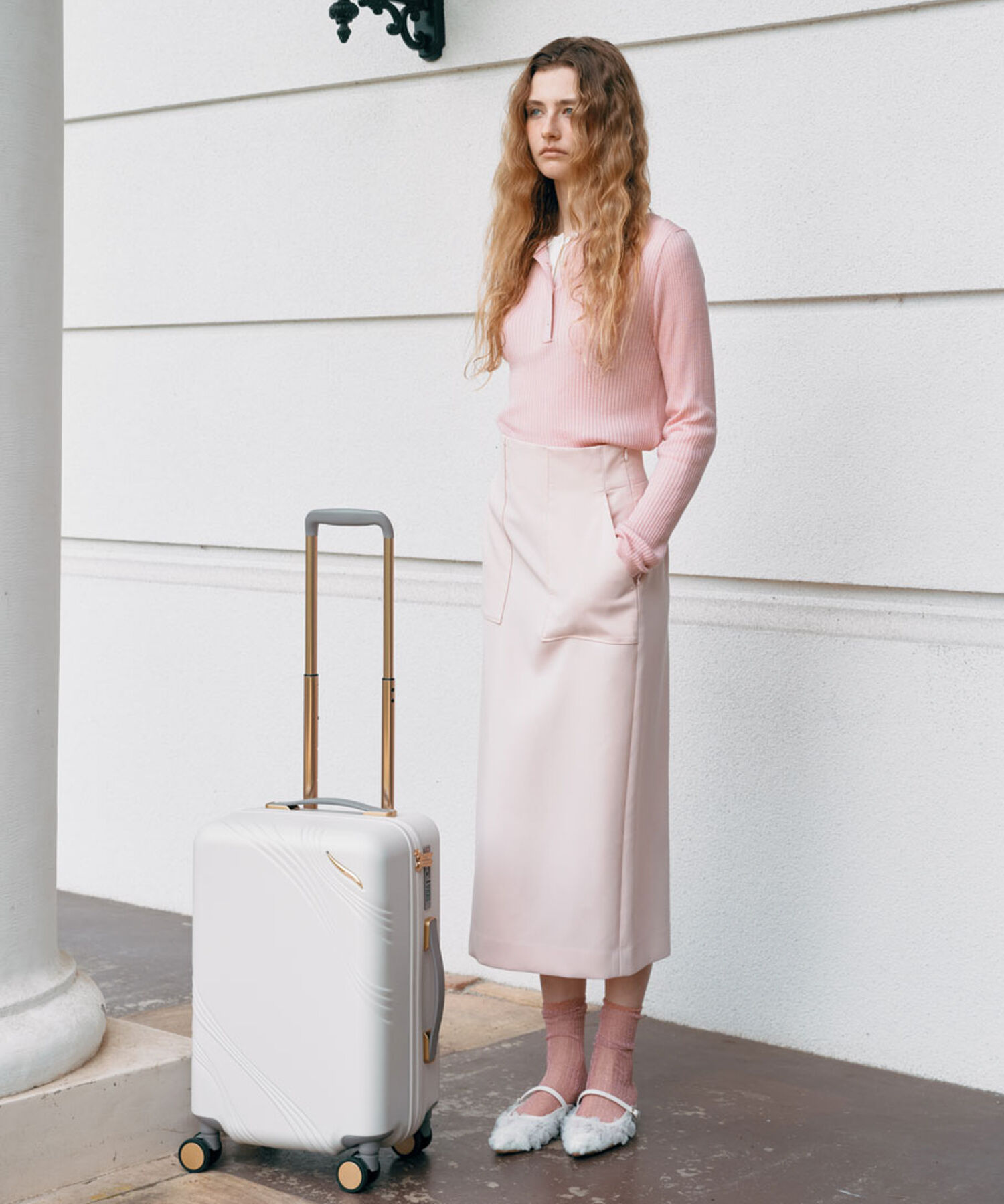 Jewelna Rose「Jewelna Rose メリエル スーツケース キャリーケース Sサイズ 35L 機内持ち込み 09371」|キャリーケース|