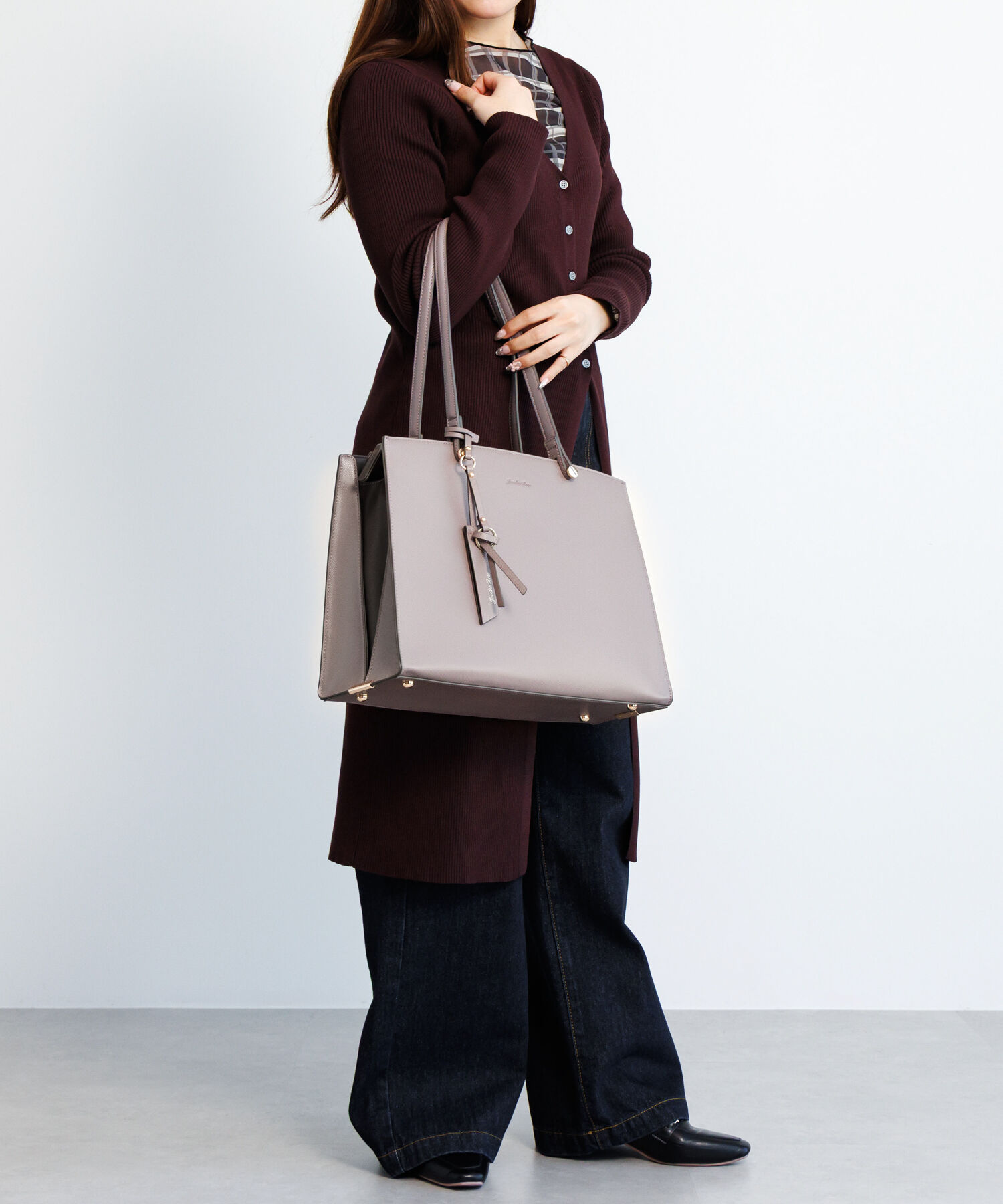 Jewelna Rose「［Jewelna Rose／ジュエルナローズ］ ターミー・トートバッグ2 A4サイズ 通勤 16331」|トートバッグ|