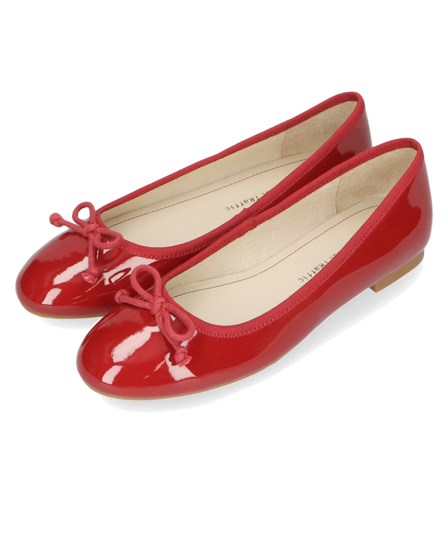 ORiental TRaffic「【 WEB限定 】 バレエシューズ /R-4006 パンプス フラット 厚手クッション エナメル ヒール1cm」|パンプス|