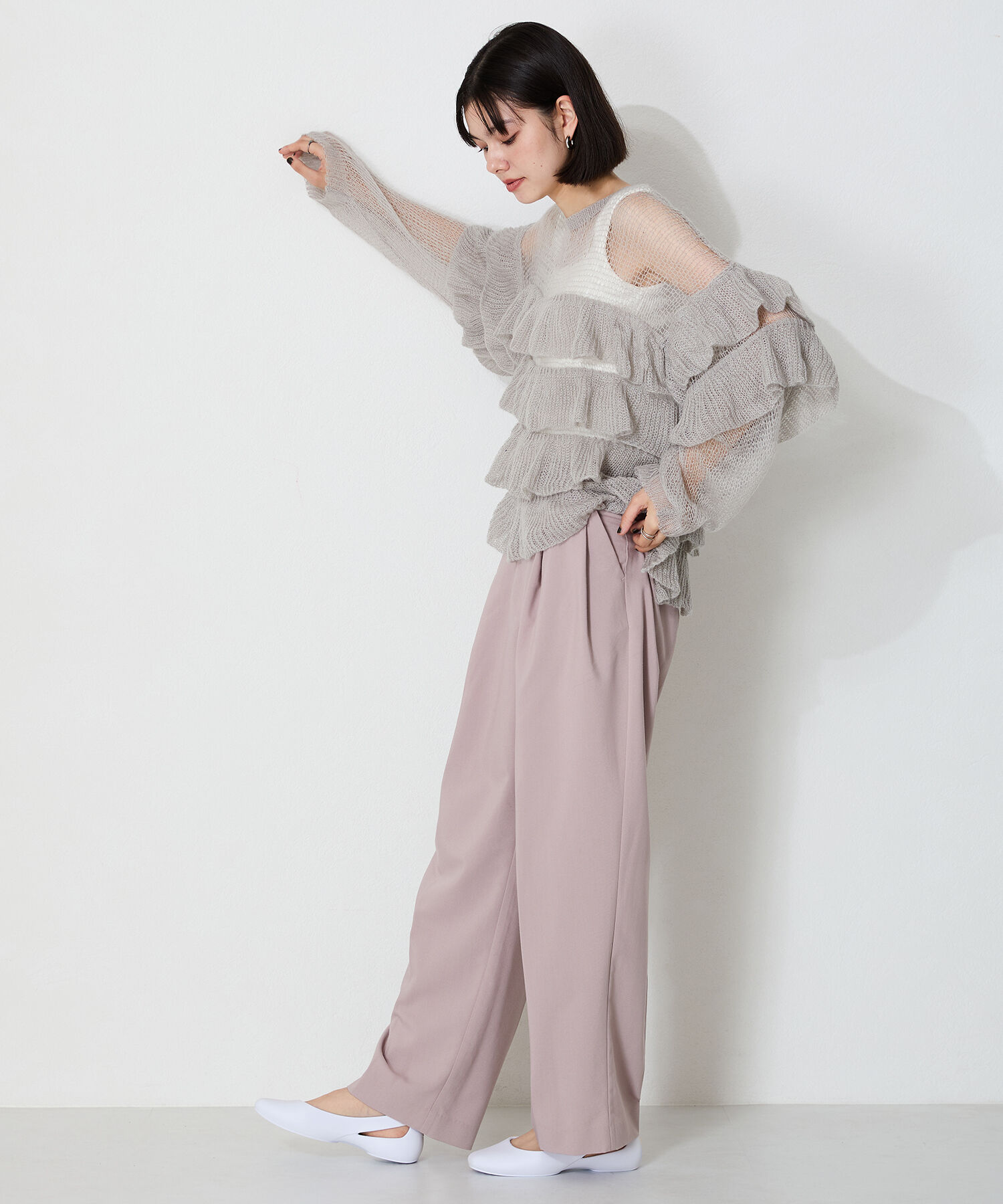 ORiental TRaffic「【WEB限定】EVAカットデザインパンプス/OT3223 軽量 リカバリー パンプス 人気 売れてる トレンド」|パンプス|