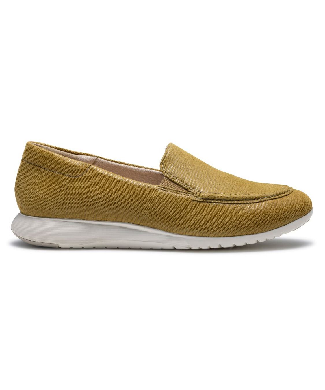 REGAL SHOES「REGAL 【新色】モカスリッポン【ヒール30mm】　商品コード：F97RAF」|ローファー|オリーブ