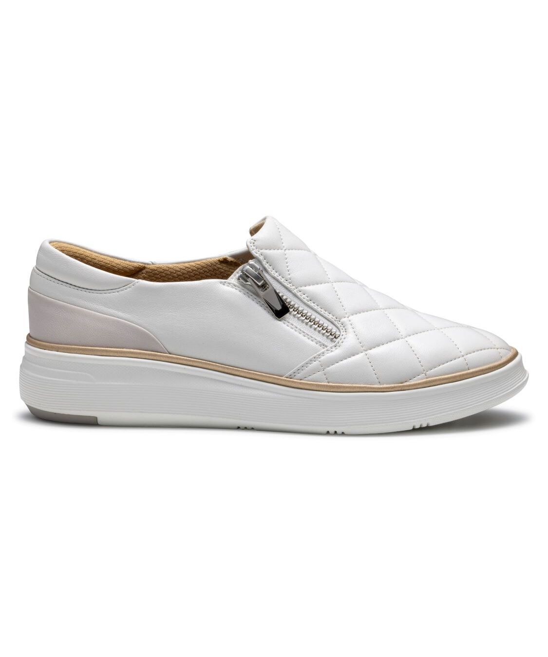 REGAL SHOES「REGAL 【新作】キルティングスニーカー【ヒール30mm】　商品コード：HD03AL」|スニーカー|アイボリー