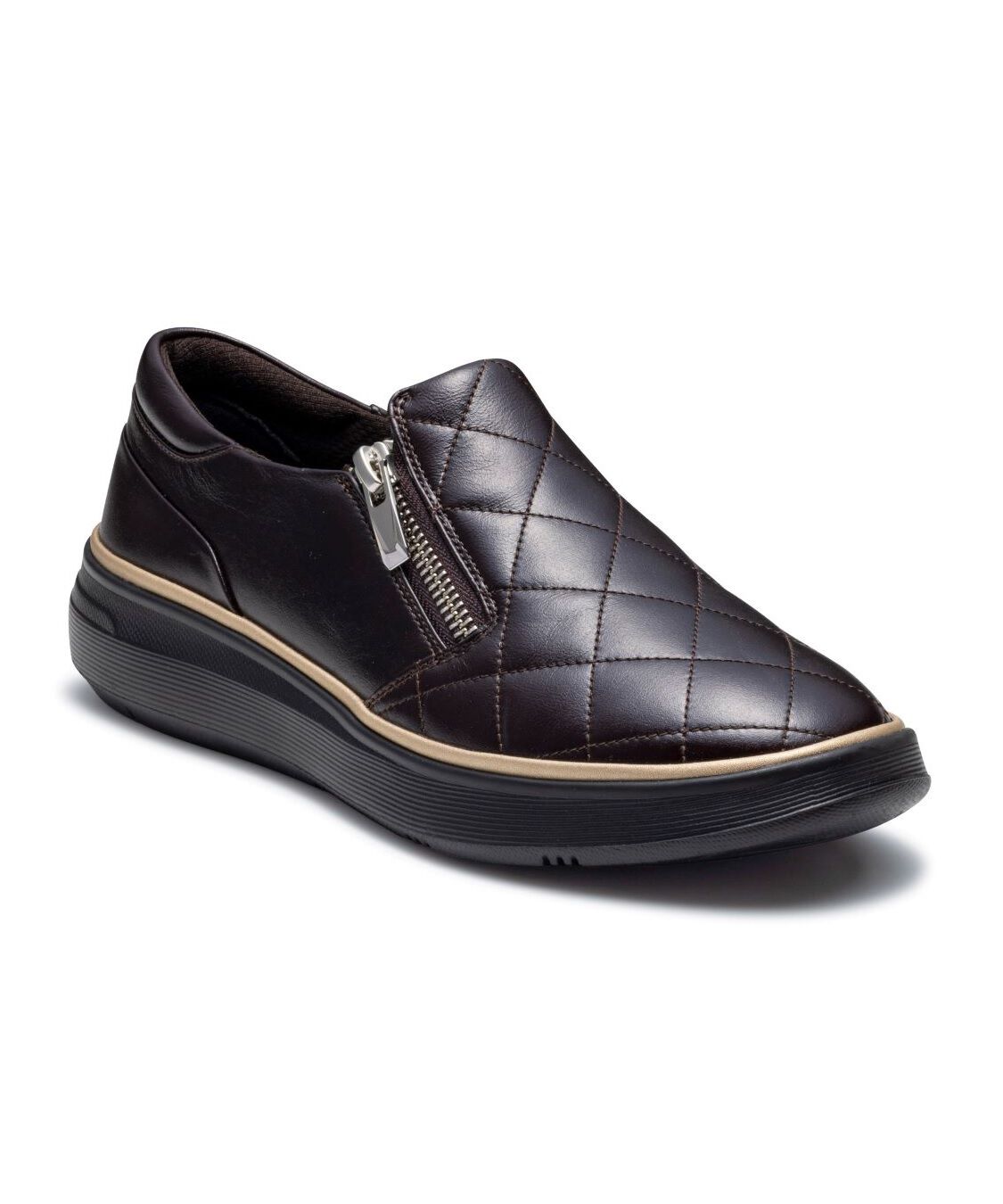 REGAL SHOES「REGAL 【新作】キルティングスニーカー【ヒール30mm】　商品コード：HD03AL」|スニーカー|