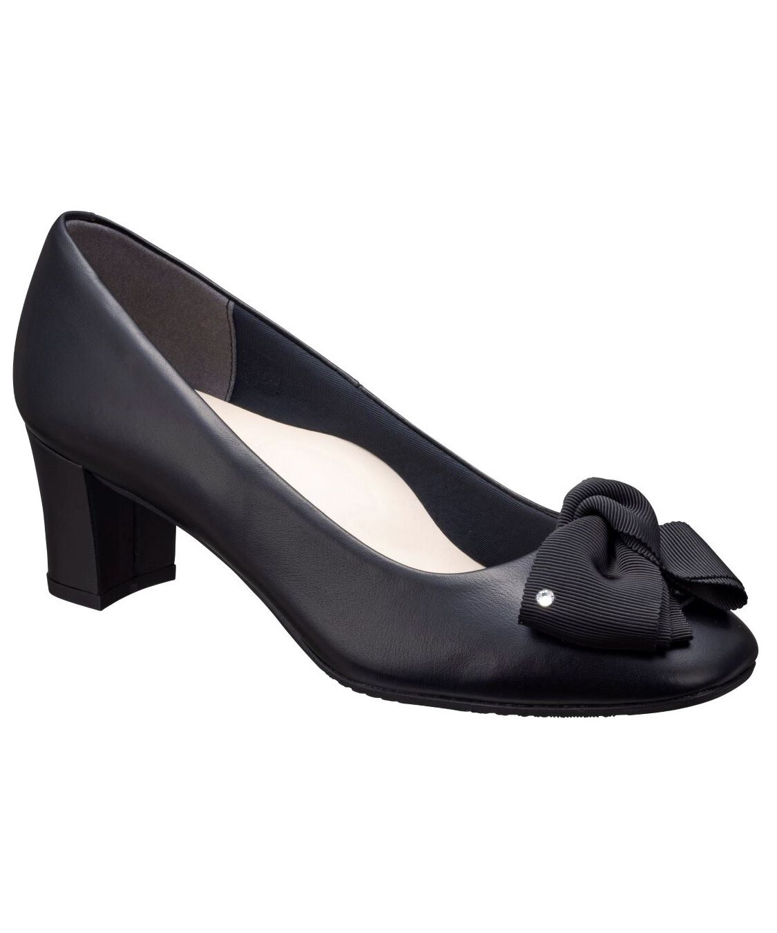 REGAL SHOES「BEAUFIT 【新作】リボンパンプス【ヒール50mm】　商品コード：A72YAH」|パンプス|
