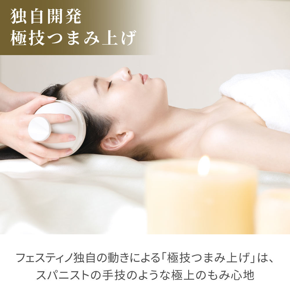 FESTINO「フェスティノ 充電式 EMSヘッドスパ プレミア」|コスメ雑貨|