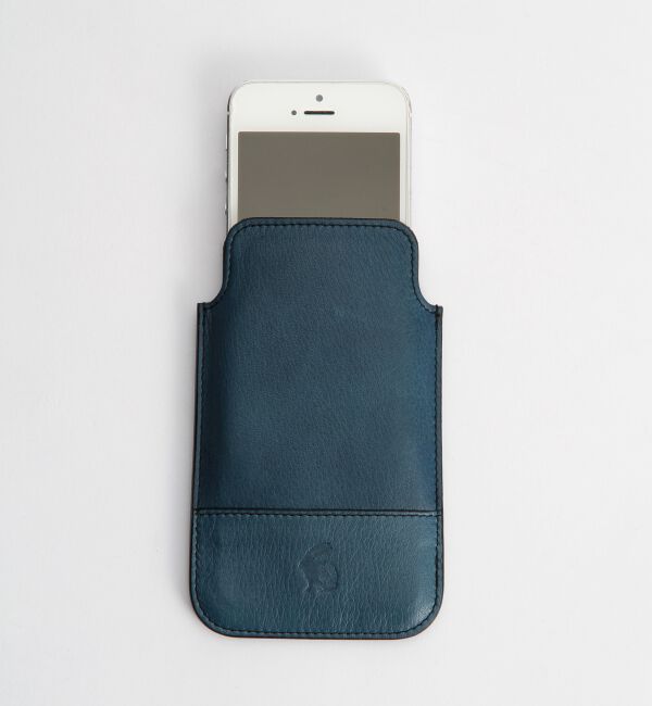 Kinuya Indigo「【手染め】阿波藍　iPhoneケース」|モバイルケース|