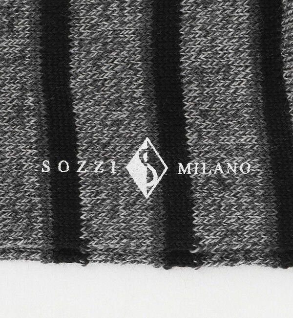 UNITED ARROWS「＜SOZZI＞ボーダー ソックス」|ソックス|