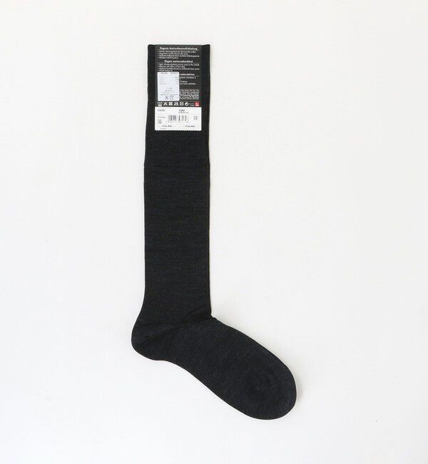 UNITED ARROWS「＜FALKE＞AIRPORT KNEE HI SOCKS/ホーズ ソックス」|ソックス|DK.GRAY