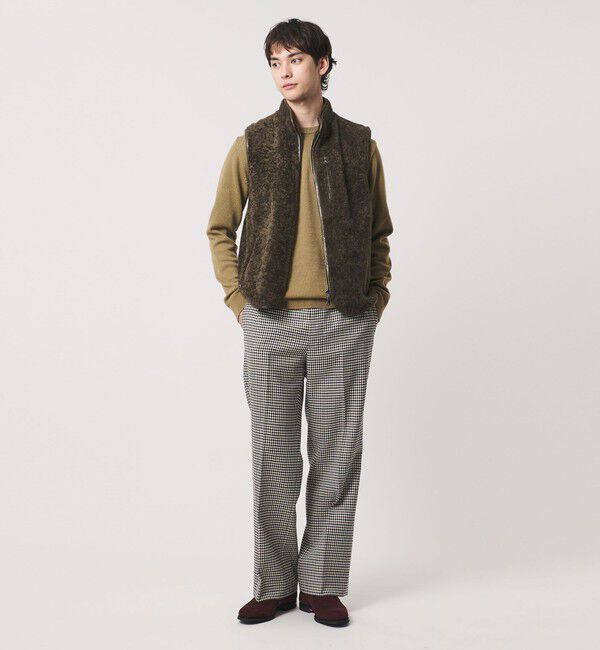 UNITED ARROWS「YAMAGATA ミドルゲージ クルーネック ニット」|ニット・セーター|