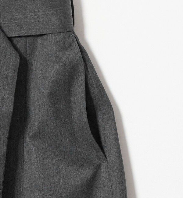 UNITED ARROWS「ウール カーブパンツ」|スラックス|