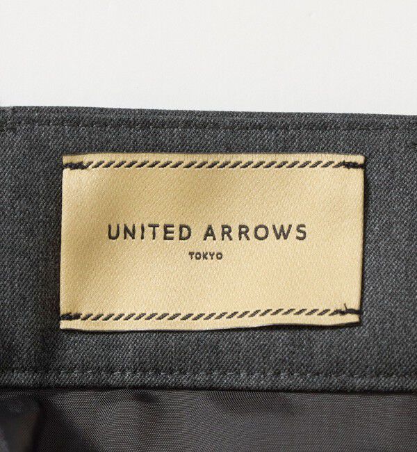 UNITED ARROWS「ウール カーブパンツ」|スラックス|