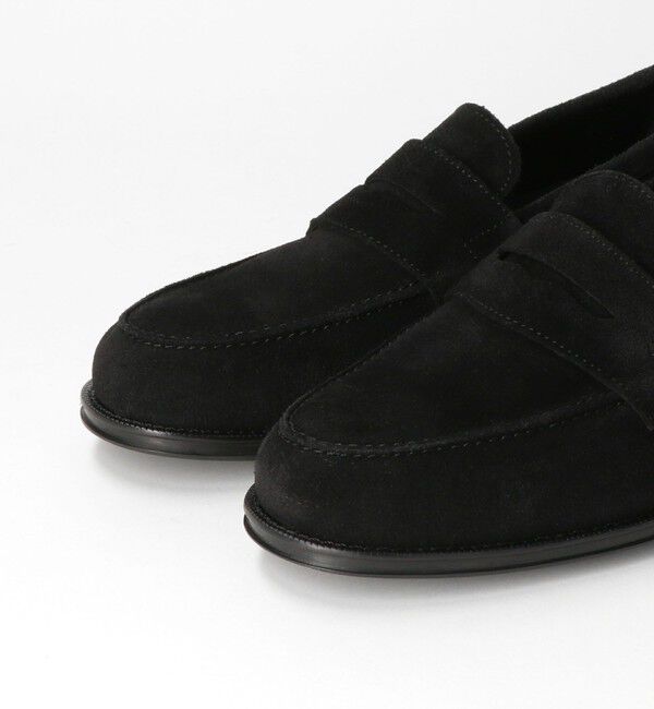 UNITED ARROWS green label relaxing「GLR ハッスイ スエード フレンチ ローファー -撥水-」|ローファー|