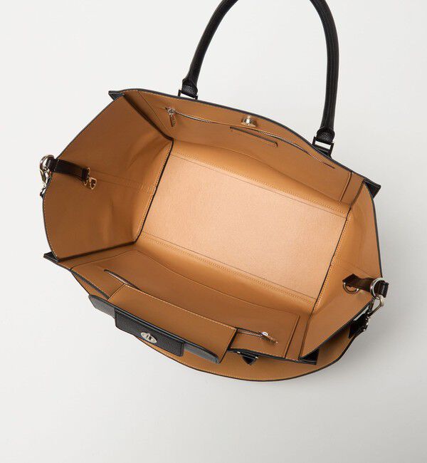 UNITED ARROWS green label relaxing「【WEB限定】トラペーズ ワイドベルト トートバッグ / A4 / 通勤」|トートバッグ|