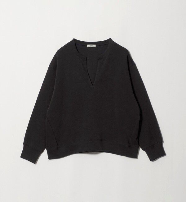 UNITED ARROWS green label relaxing「【WEB限定】＜at ease＞ダブルフェイス Vネック プルオーバー カットソー」|Tシャツ・カットソー|