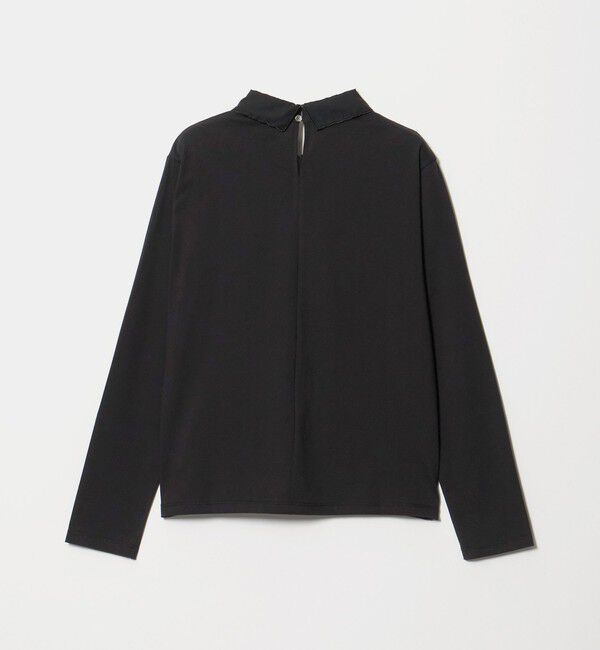 UNITED ARROWS green label relaxing「襟 刺繍 ロングスリーブ プルオーバー カットソー」|Tシャツ・カットソー|