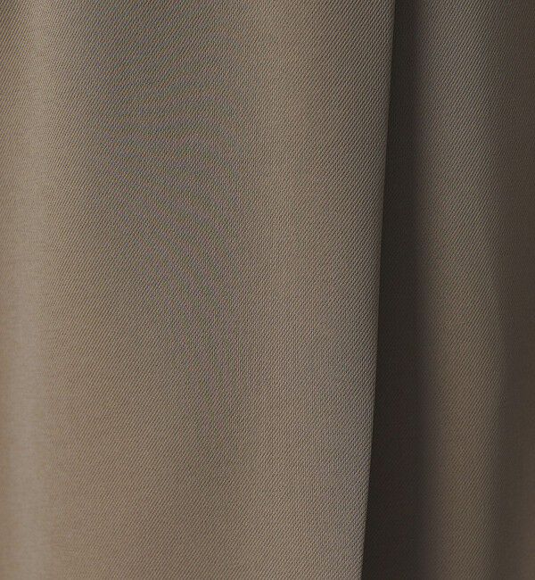 BEAUTY&YOUTH UNITED ARROWS「【WEB限定 Wardrobe DAILY MINIMAL】ダブルクロス タックワイドストレートパンツ ウォッシャブル」|スラックス|