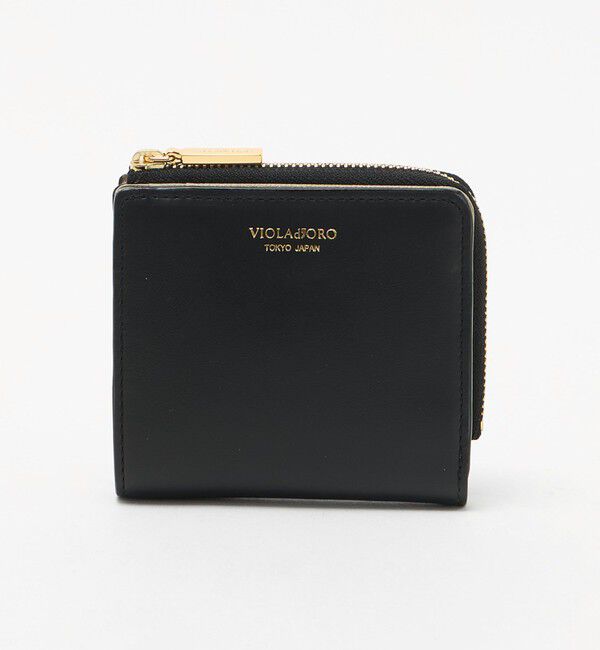 BEAUTY&YOUTH UNITED ARROWS「【WEB限定】＜VIOLAd&rsquo;ORO＞PORTA 2つ折り ミニウォレット」|財布|BLACK