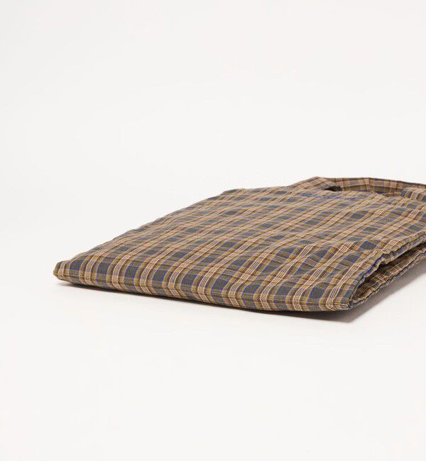 BEAUTY&YOUTH UNITED ARROWS「チェック パッカブル トートバッグ」|トートバッグ|