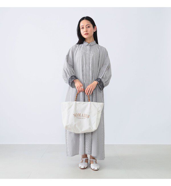 BEAMS SELECTION for WOMEN「NOMADIS / SAC2 WIDE ロゴ トートバッグ」|トートバッグ|