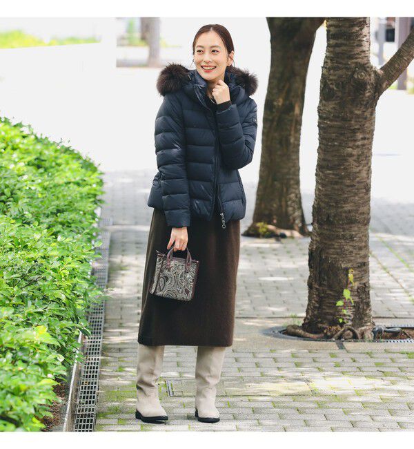 BEAMS SELECTION for WOMEN「【別注】TATRAS / KOSAVA セイル ファー ダウンジャケット」|ブルゾン・スタジャン|
