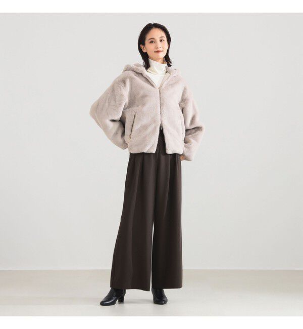 BEAMS SELECTION for WOMEN「TATRAS / YUMOLA ボア ブルゾン」|ブルゾン・スタジャン|