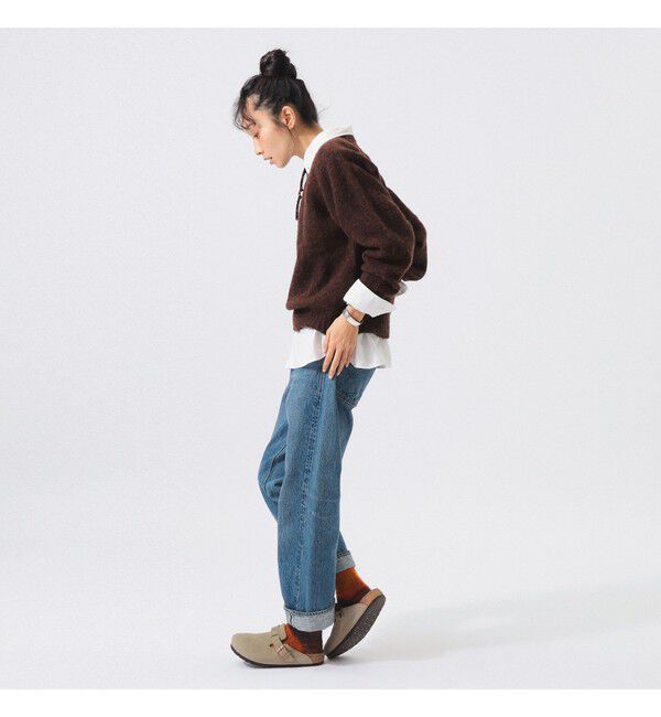BEAMS SELECTION for WOMEN「【別注】Nor&rsquo;Easterly / ビッグ クルー ネック」|ニット・セーター|
