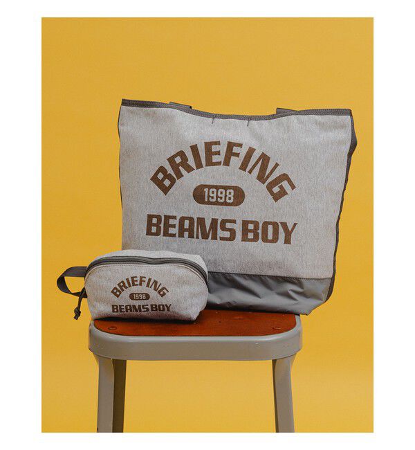 BEAMSBOY「【別注】BRIEFING &times; BEAMS BOY / スウェット ポーチ」|ポーチ|