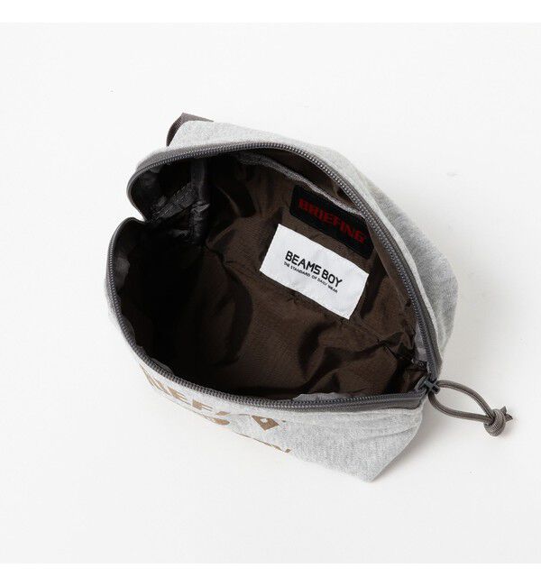 BEAMSBOY「【別注】BRIEFING &times; BEAMS BOY / スウェット ポーチ」|ポーチ|