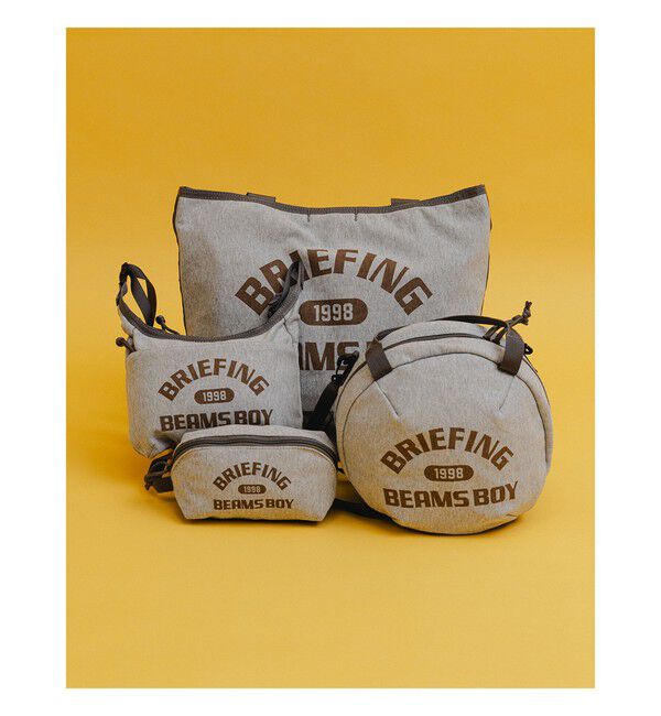BEAMSBOY「【別注】BRIEFING &times; BEAMS BOY / スウェット ポーチ」|ポーチ|