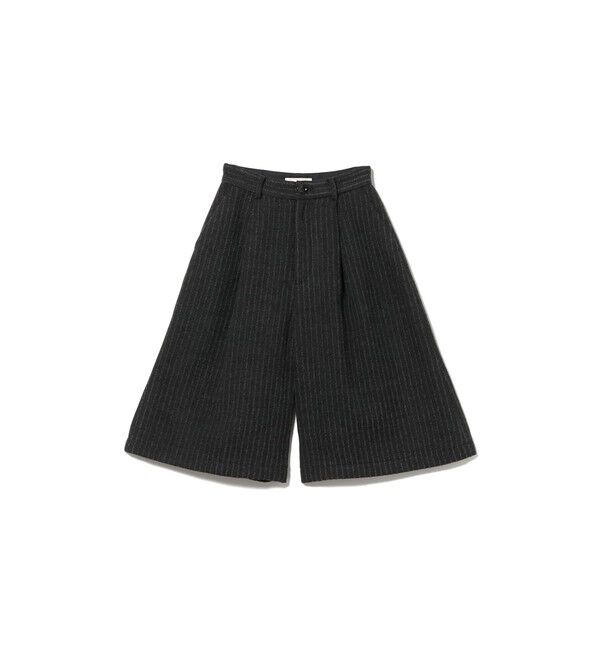 Ray BEAMS 「ストライプ ワイド ハーフ パンツ」|その他|