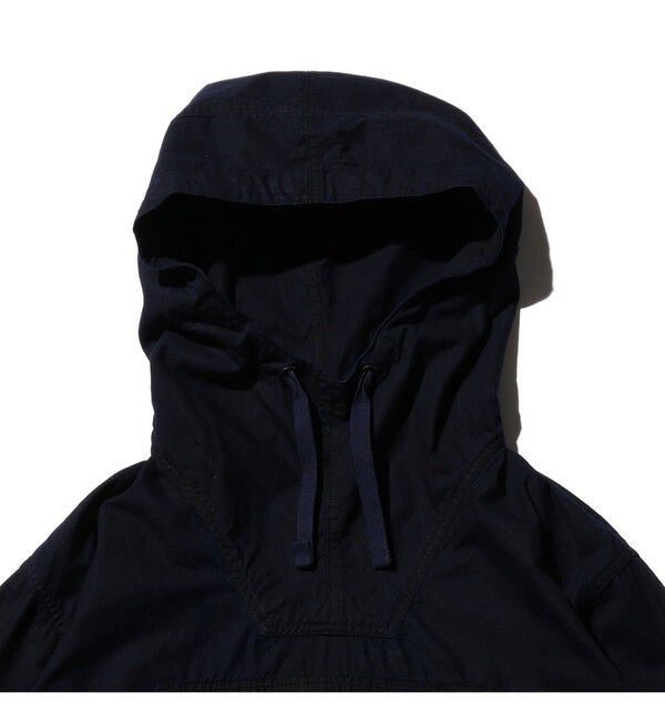 BEAMS PLUS「MIL Smock Indigo Rip Stop」|ブルゾン・スタジャン|
