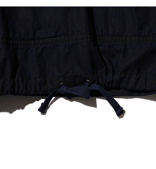 BEAMS PLUS「MIL Smock Indigo Rip Stop」|ブルゾン・スタジャン|