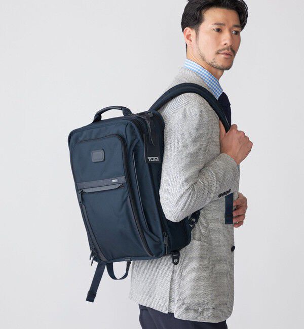 SHIPS「【SHIPS別注】TUMI: 完全別注モデル『ALPHA 3』ミッド 3WAY バッグ」|ビジネスバッグ|