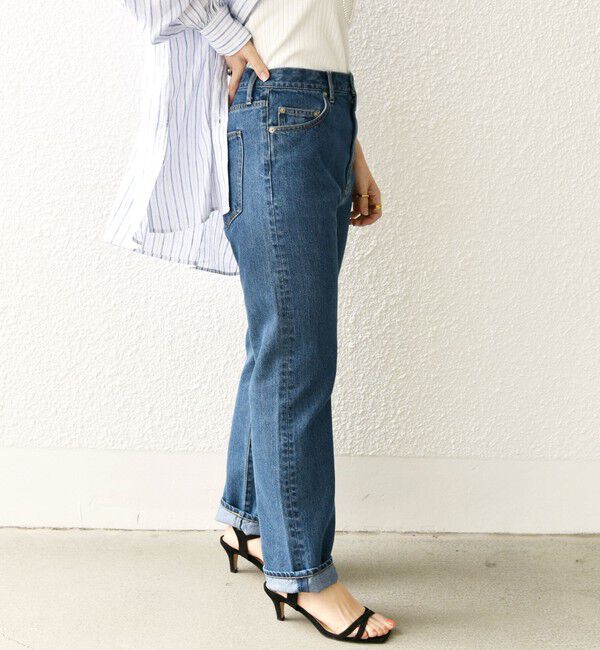 SHIPS any「ハイライズ デニムパンツ［SHIPS any DENIM］」|デニム|