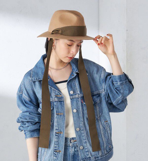 SHIPS for women「GRILLO:リボン ハット」|ハット|