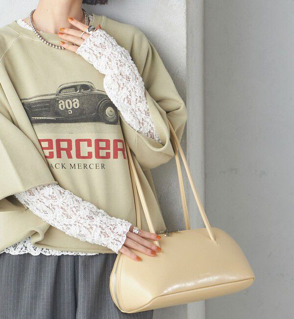 SHIPS for women「ADD CULUMN:FIGRE BOSTON VIN」|ボストンバッグ|クリーム